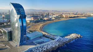 W Hotel, Barcelona, Spain