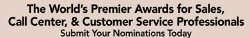 Sales & Customer Service Call for Entries
