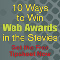 Stevie Web Awards Tipsheet