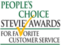 People's Choice Stevie® Awards for Favorite Customer Service Logo