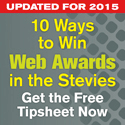 Web Awards Tipsheet Ad Web Awards Tipsheet Ad