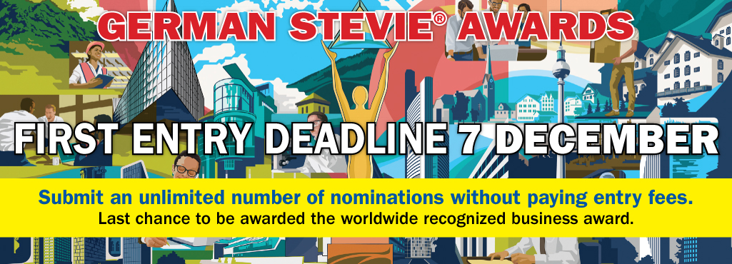 Entries open for the 2023 German Stevie Awards