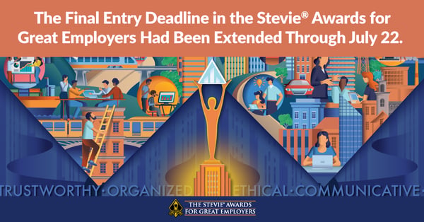 The Stevie® Awards for Great Employers Final Deadline Extended through ...