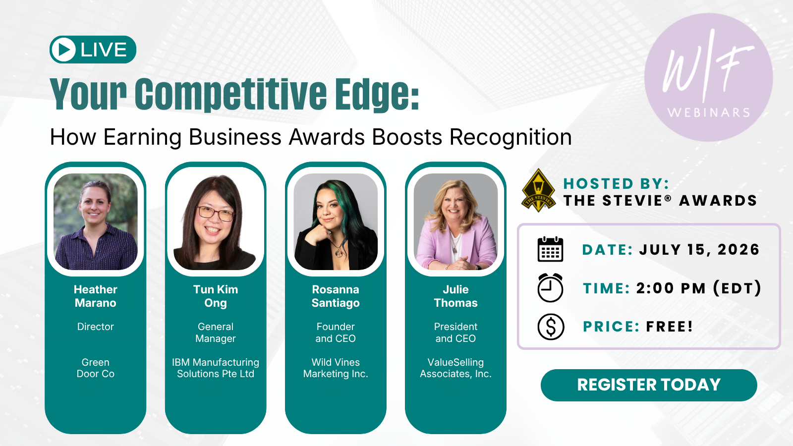 July Women Future Webinar