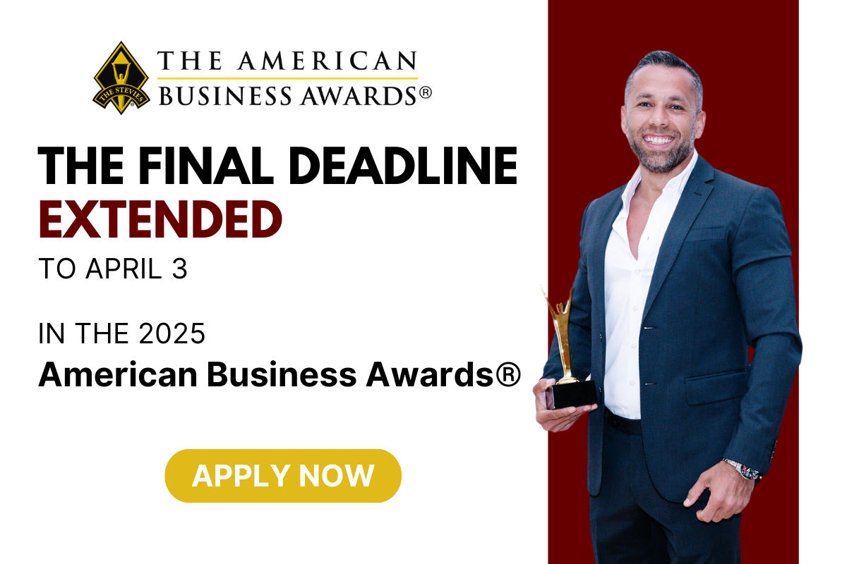 Stevie® Awards Extends The 2025 American Business Awards® Final Entry Deadline