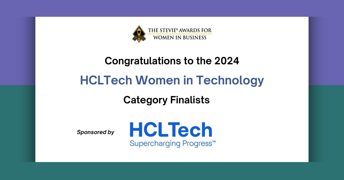 Outstanding Tech Executives Named Finalists in the HCLTech Women in Technology Categories