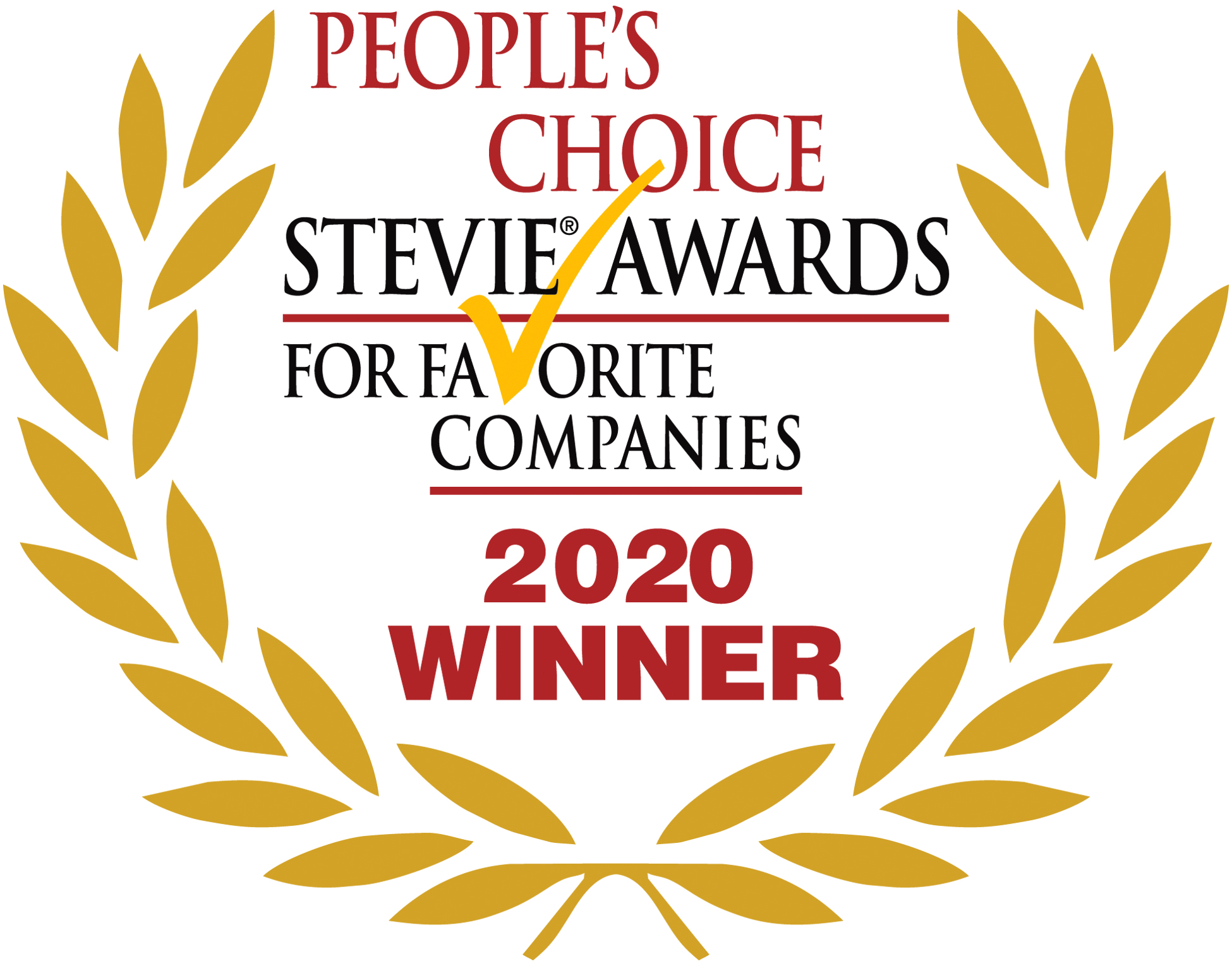 Winners of 2020 People’s Choice Stevie® Awards for Favorite Companies