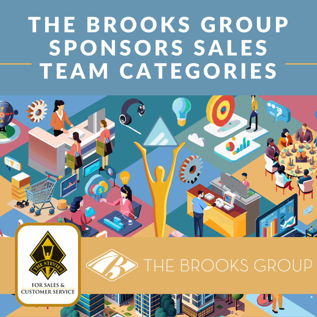 The Brooks Group to Sponsor Sales Team Categories in the 19th Stevie® Awards for Sales & Customer Service