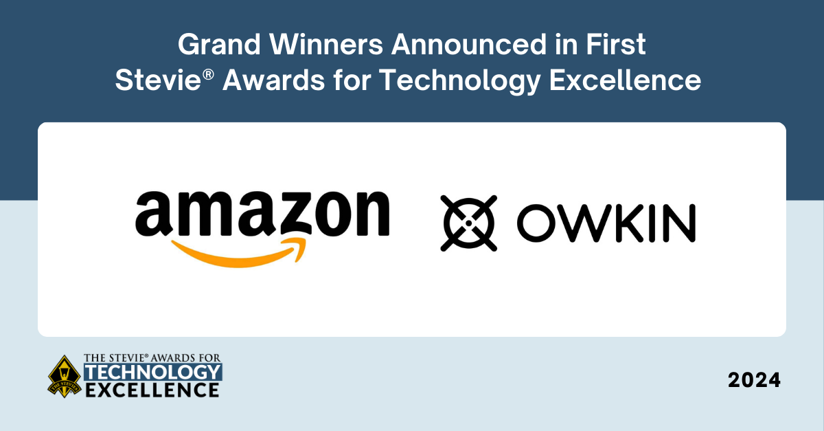 Grand Winners Announced in 2024 Stevie® Awards for Technology Excellence