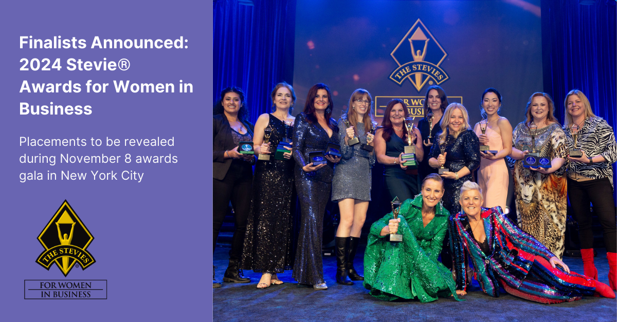 Finalists in 21st Stevie® Awards for Women in Business Announced