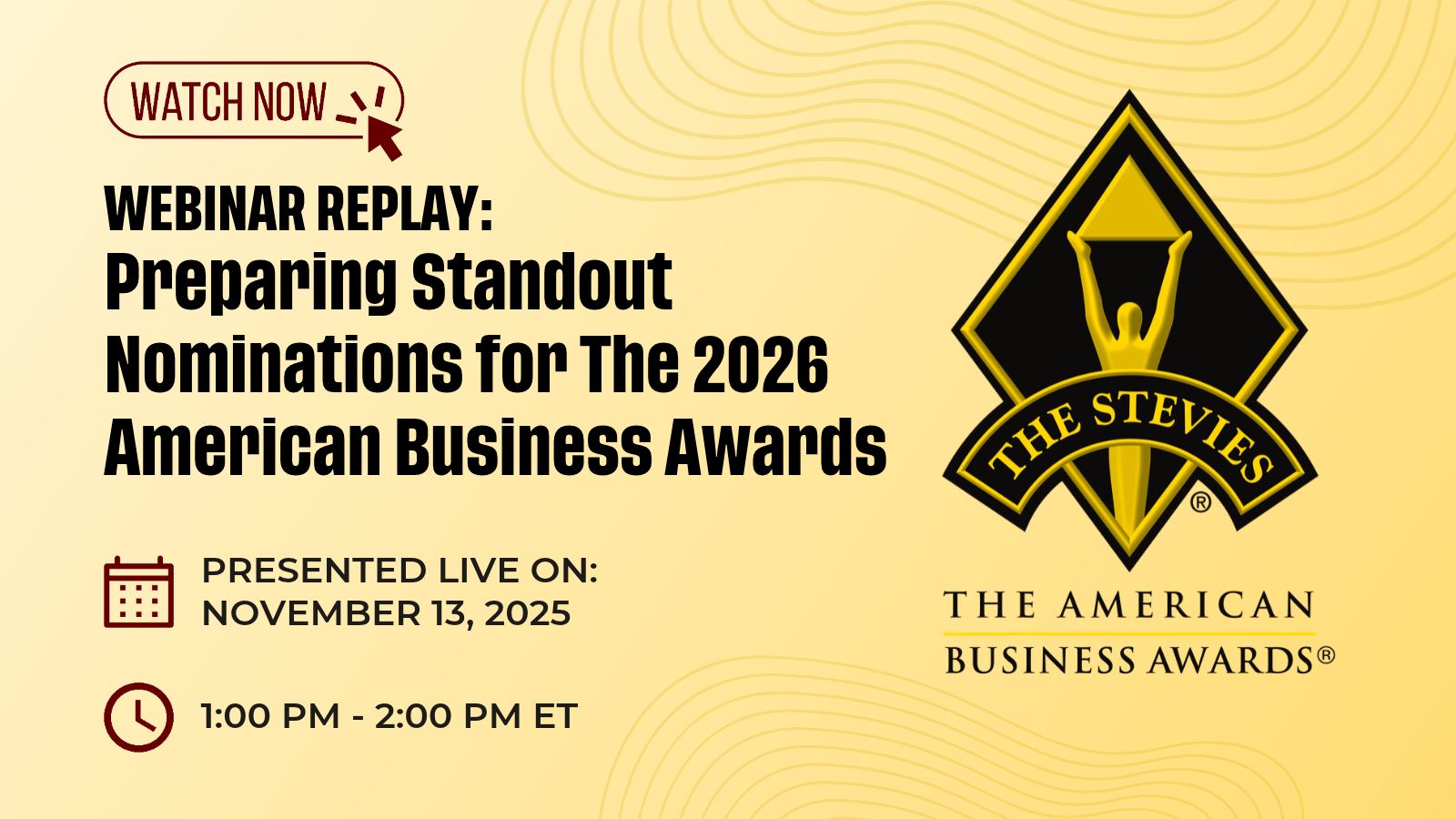 Preparing Standout Nominations for The 2026 American Business Awards®